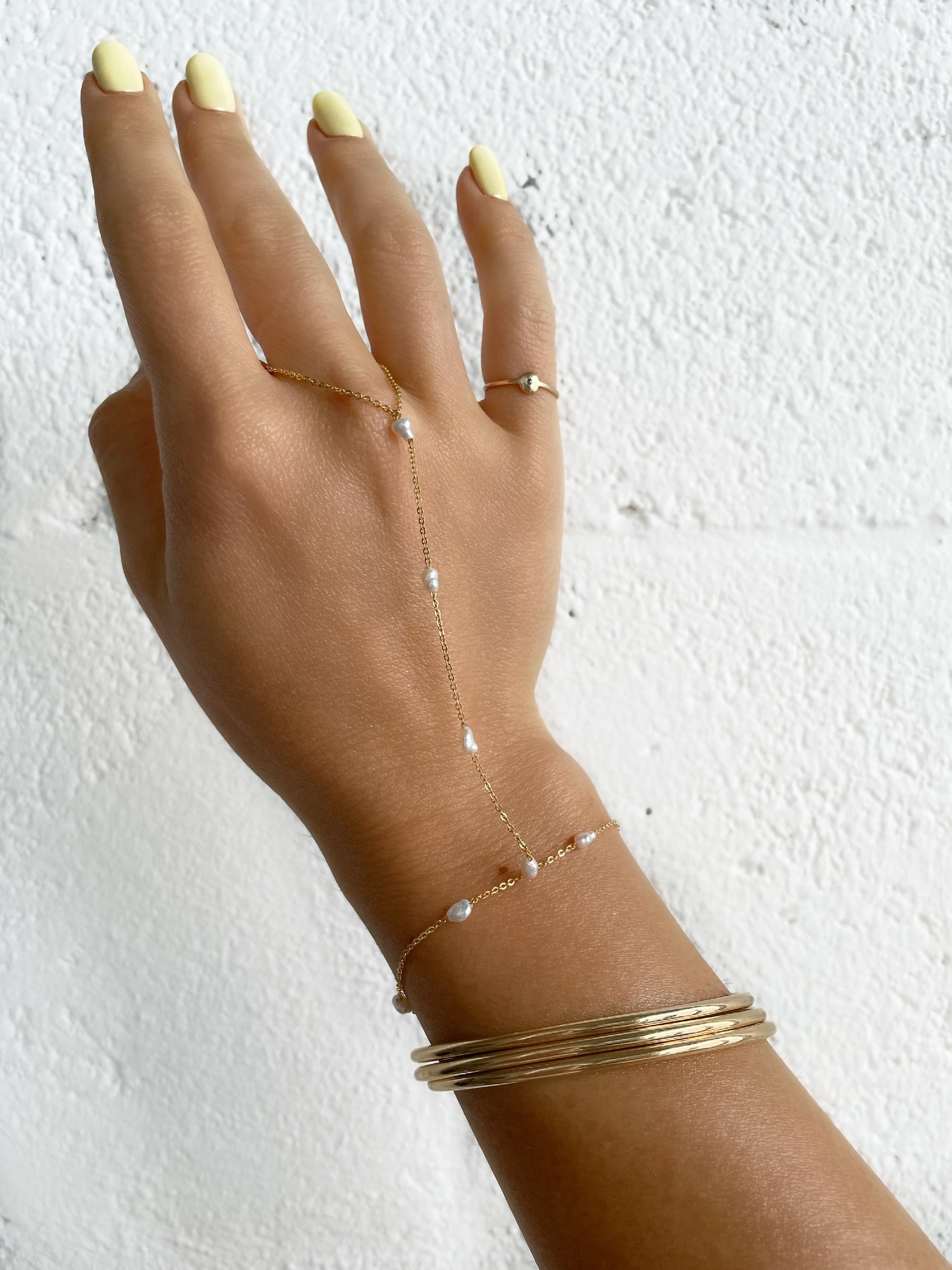 Pearl Hand Chain