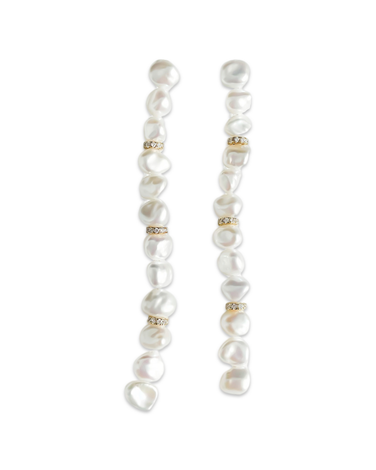 Pearl Pendant Earrings