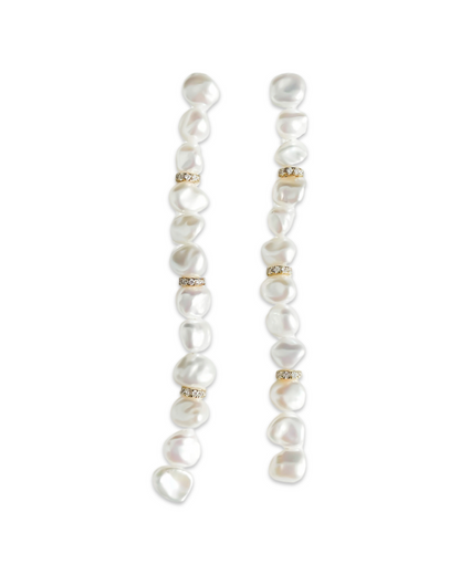 Pearl Pendant Earrings