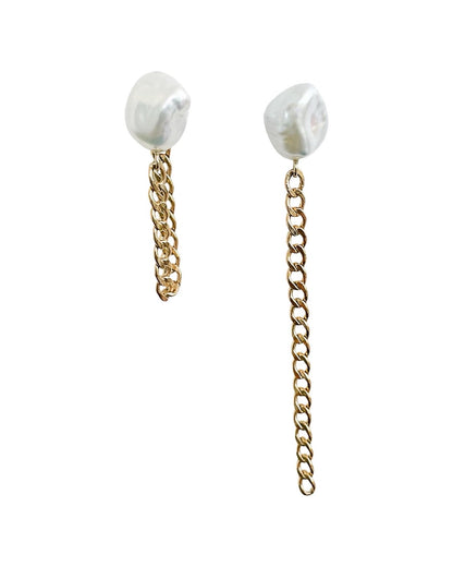 Misa Pearl Chain Earring